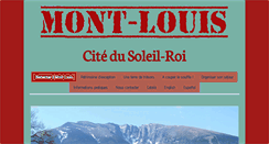 Desktop Screenshot of mont-louis.net